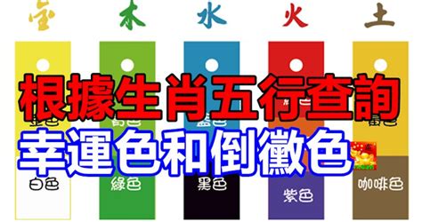 免費八字顏色|根據生肖五行查詢幸運色和倒霉色